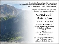 eine Anzeige
